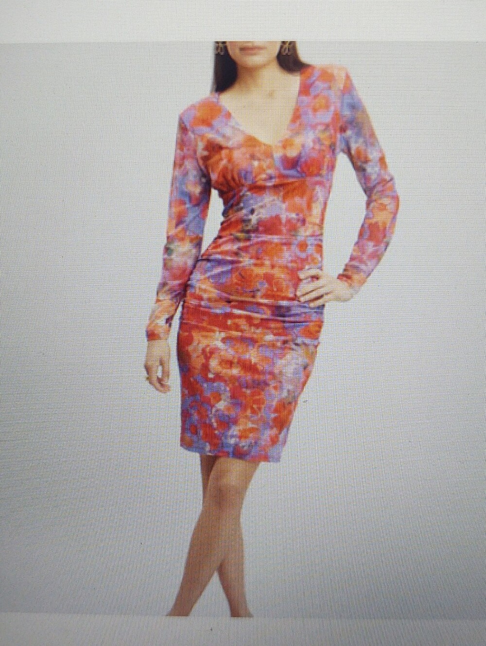 Elie Tahati Bloomsbury Mesh Dress